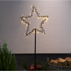 1 Star Trading Star Trading - Utomhusdekoration Spiky LED Stjärna 39x92