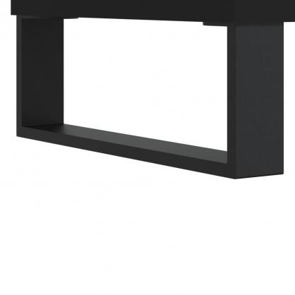 1 VidaXL Sngbord 40x35x47,5 cm svart