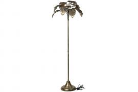 1 A Lot decoration A Lot Dekoration - Golvlampa Palm Guldbrun 64x165cm