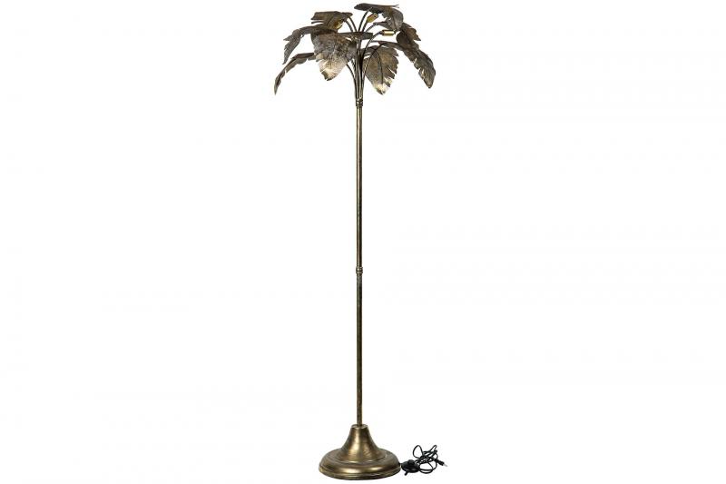 1 A Lot decoration A Lot Decoration - Golvlampa Palm Guldbrun 64x165cm