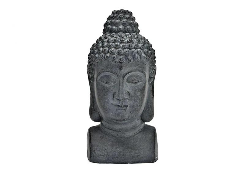 1 G.wurm Dekoration Buddha gr huvud polyresin (B/H/D) 15x31x16cm