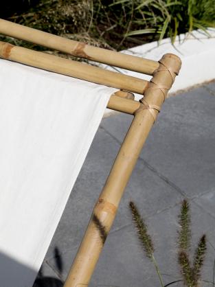 1 Chic Antique Chic Antique - Solstol Lyon 2-pack med canvas bambu