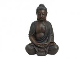 1 G.wurm Dekoration Buddha XL Magnesia (B/H/D) 44x67x35 cm