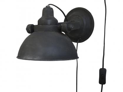 1 Chic Antique Vgglampa Factory H18 / L31 / W21 cm antik svart