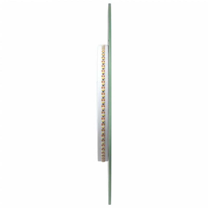 1 VidaXL Badrumsspegel LED oval 70x30 cm