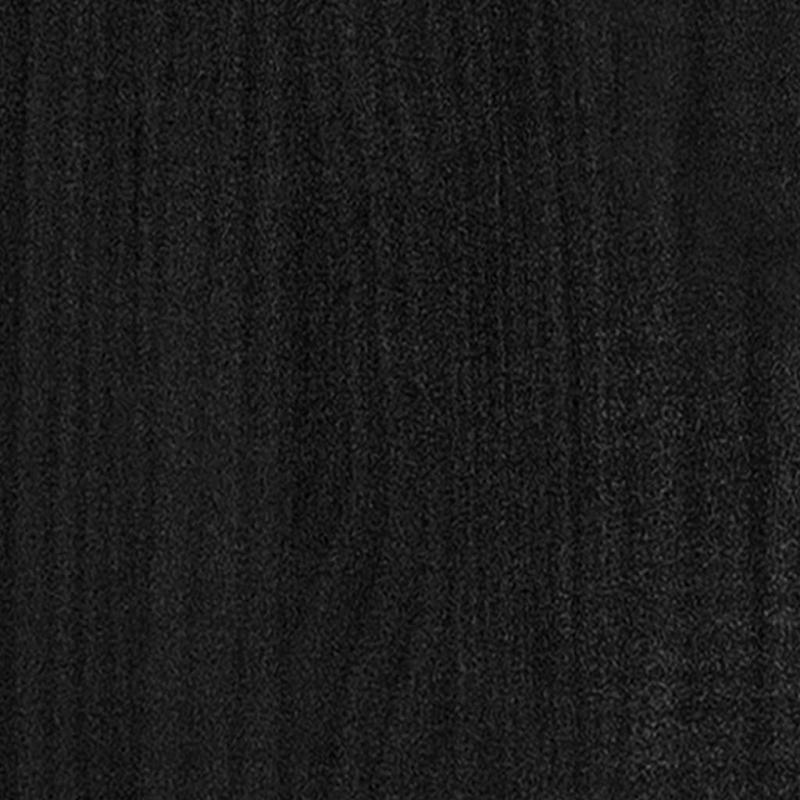 1 VidaXL Sngbord 35,5x33,5x41,5 cm massivt furu svart