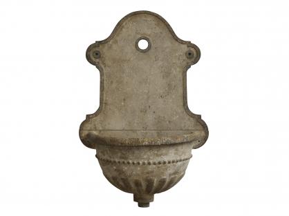 1 Chic Antique Gammal Fransk fontn/kruka dekoration H124 / L81.5 / W40 cm