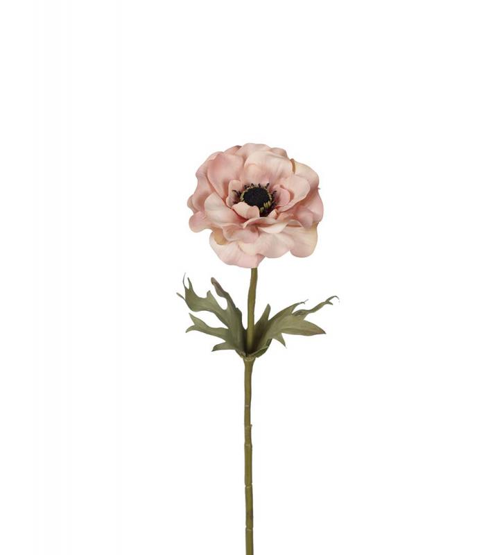 Mr Plant Mr Plant - Konstgjord Anemone 50 cm Rosa Real Touch Torkad