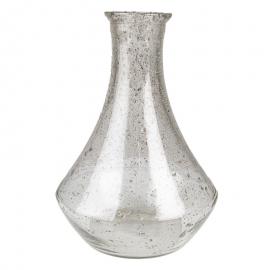 1 Clayre Eef Dekorativ Vas Glas Transparent Ø 22x30 cm