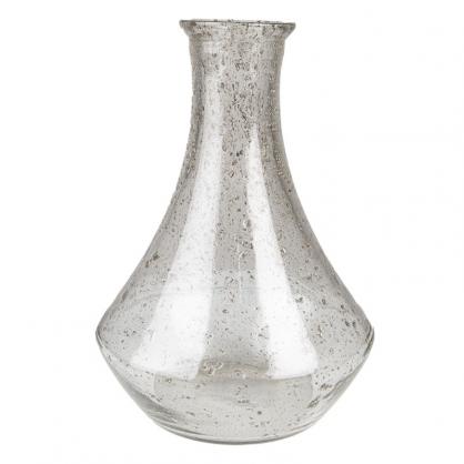 1 Clayre Eef Dekorativ Vas Glas Transparent  22x30 cm