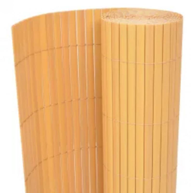1 VidaXL Trdgrd Balkong Insynsskydd PVC gul 110x400 cm