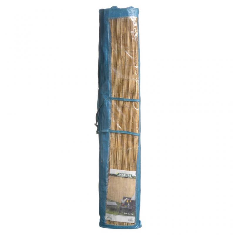 1 VidaXL Trdgrd Balkong Insynsskydd 1x5 m bambu