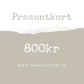 Hemmets Hjarta AB Presentkort - 800:- sek