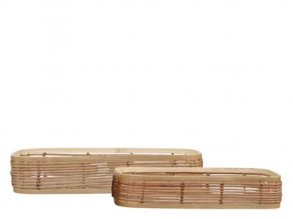 1 Chic Antique Chic Antique - Bricka bambu 2-pack natur