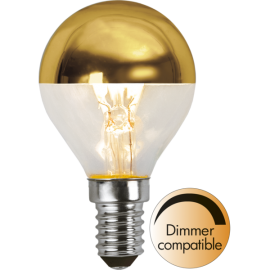 1 Star Trading LED-Lampa E14 Top Coated Ø45 Dim lm250/25w Gold