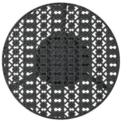 1 VidaXL Cafbord  40x70 cm svart metall