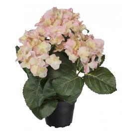 1 Mr Plant Mr Plant - Konstgjord Hortensia 30 cm Rosa