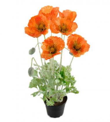 Mr Plant Mr Plant - Konstgjord Vallmo 40 cm