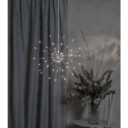 1 Star Trading Firework Hngande dekoration Silver 26-60 LED