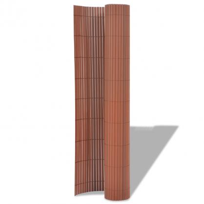 1 VidaXL Trdgrd Balkong Insynsskydd PVC 90x300 cm brun