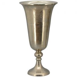 1 Exner Dekorativ Vas Pokal GROS Silver Aluminium (B/D/H) 30x30x57 cm