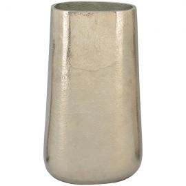 1 Exner Dekorativ Vas Pavia GROS silver Aluminium (B/D/H) 13x7x28 cm