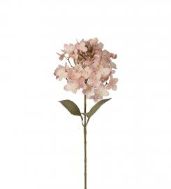 1 Mr Plant Konstgjord Hortensia 65 cm Rosa Real Touch Torkad