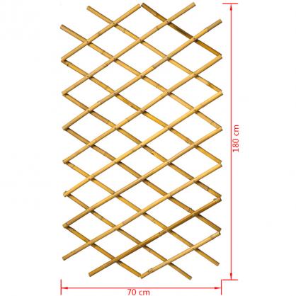 1 VidaXL Trdgrd Spalj 70x180 cm bambu