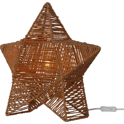 1 Star Trading Bordslampa stende Stjrna Rappe Brun 43x43 LED