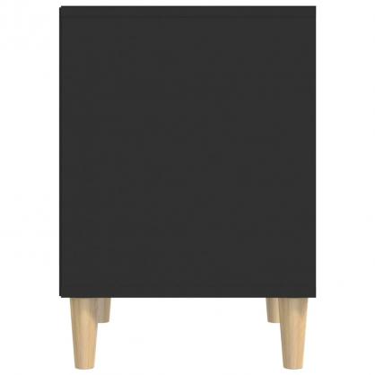 1 VidaXL Sngbord 40x35x50 cm svart