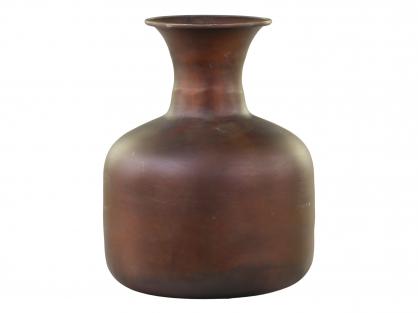 1 Chic Antique Vas antik mssing H20.5/D16.5 cm