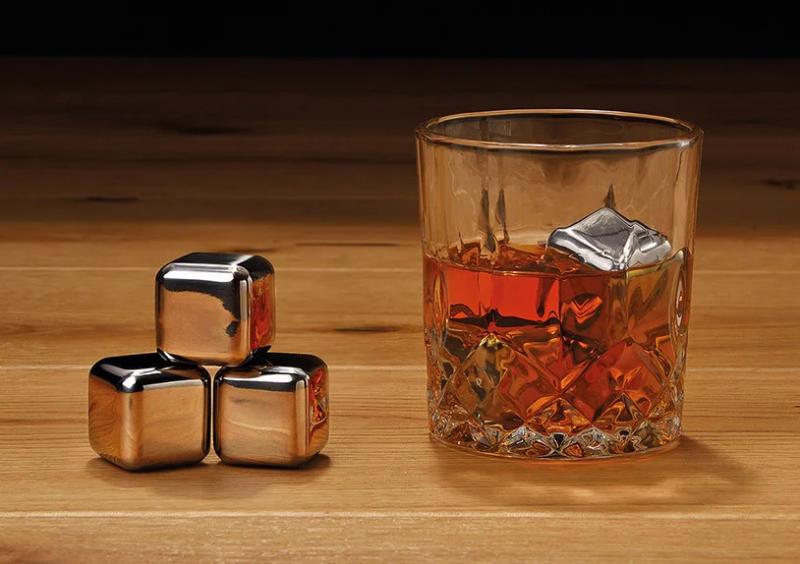 1 G.wurm Luxury Whisky set i trlda 12 stlkuber 1 pse 1 tng (B/H/D) 14x4x13cm