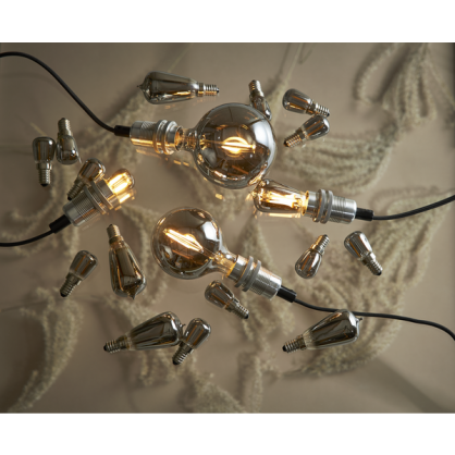1 Star Trading LED-lampa E14 Decoled Smoke ST38