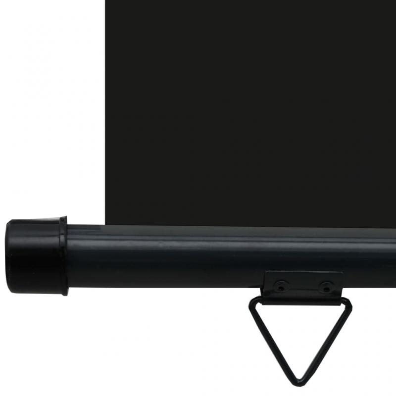 1 VidaXL Balkongmarkis 85x250 cm svart