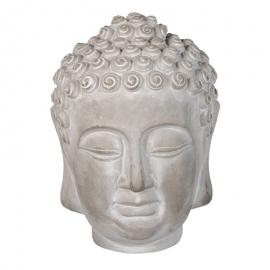 1 Clayre Eef Dekoration Buddha 15x15x19 Cm Grå
