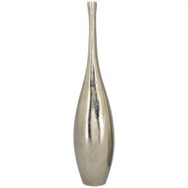 1 Exner Dekorativ Vas Flaska GROS silver Aluminium (B/D/H) 9x9x40 cm