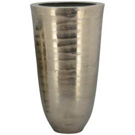 1 Exner Dekorativ Vas GROS Silver Aluminium (B/D/H) 35x35x60 cm