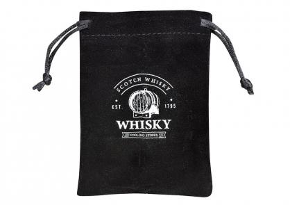 1 G.wurm Luxury Whisky set 4 basaltstenar 1 pse 2 glas (B/H/D) 23x12x16cm