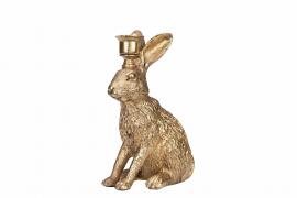 1 A Lot decoration A Lot Decoration - Ljusstake Hare Sittande Poly