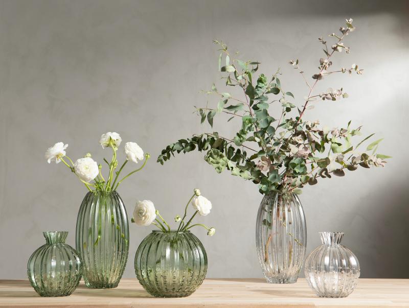 1 A Lot decoration A Lot Decoration - Vas Glas Cane Grn 16x8x28cm