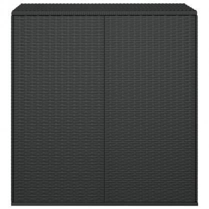 1 VidaXL Dynbox PE-rotting 100x49x103,5 cm svart