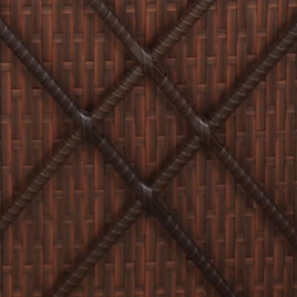 1 VidaXL Solsng konvertibel med dyna kudde konstrotting brun