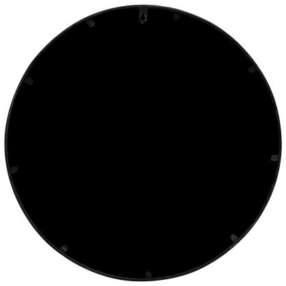 1 VidaXL Vggspegel Jrn svart 60x3 cm rund