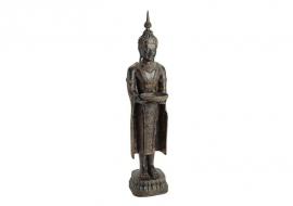 1 G.wurm Dekoration Buddha XL brun stående polyresin (B/H/D) 22x76,5x18 cm