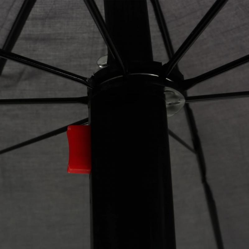 1 VidaXL Solsng med parasoll konstrotting gr