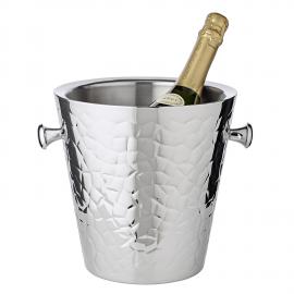 1 Edzard Luxury Champagnekylare Capri H 23 cm Ø 22 cm Silver