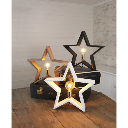 1 Star Trading Bordsstjrna LYSeKIL 48cm Brun LED