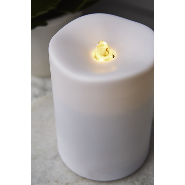 1 Star Trading Batteri Blockljus LED Water Candle 10x14cm