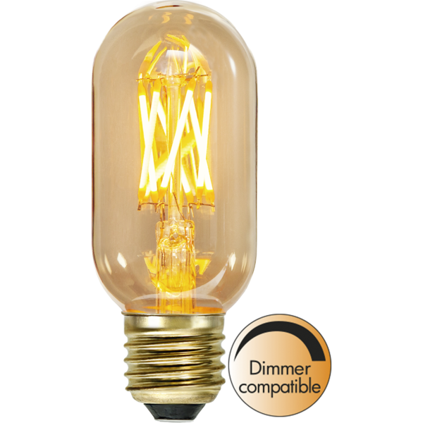 1 Star Trading LED-lampa E27 Vintage Gold T45 Dim
