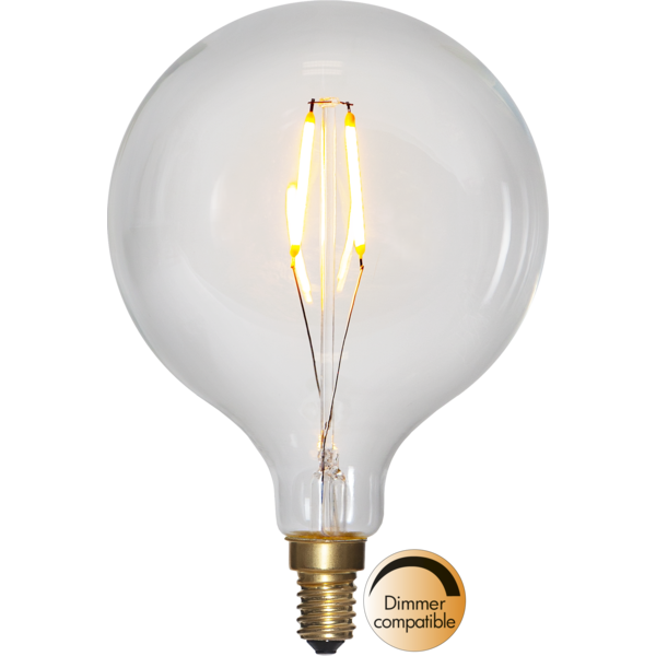 1 Star Trading LED-lampa E14 Soft Glow G95 Dim